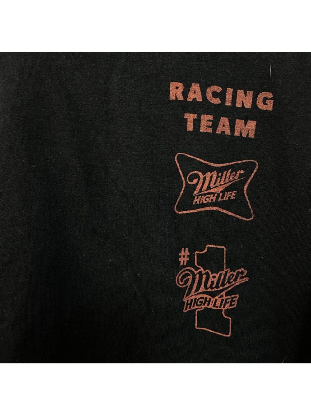 Junk Food Miller High Life Racing Pit Flea Market Fleece size XS - Picture 3 of 5